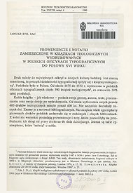  Ks. Janusz Dyl - artykuły naukowe 