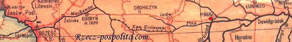 Fragment mapy Polesia 