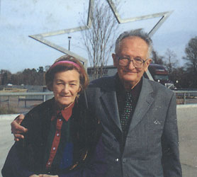  Zygmunt Kubiak z żoną Hanną, Houston, USA, 2001 