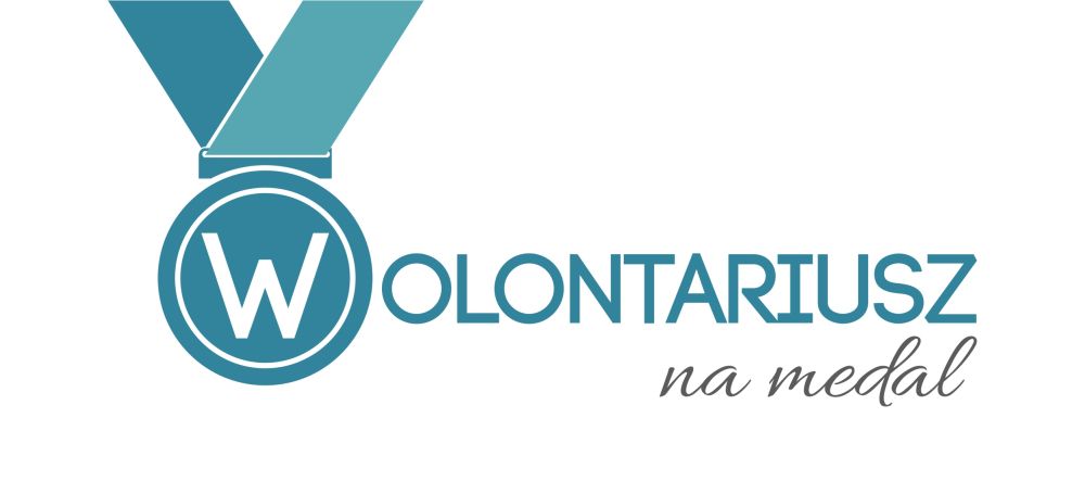 logo wolontariusz na medal