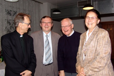 ks. prof. Władysław Prężyna, prof. Adam Biela,ks. prof. Zdzisław Chlewiński, dr Dorota Kornas-Biela