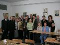 Obecna kadra Instytutu w sali tradycji (październik 2005): (od lewej) K. Narecki, ks. M. Cieśluk, A. Mońka (doktorantka), E. Wielkosielec (kustosz biblioteki Instytutu), O. Markiewicz (doktorantka), J. Malinowska, ks. A. Eckmann, A. Budzisz, A. Dziuba, M. Grębowska (sekretarz Instytutu), ks. R. Popowski, S. Grębowski (doktorant), M. Babiński, A. Łuka, K. Kulig, (siedzą od lewej); M. Górska, E. Osek, M. Siwicka. Brak: R. Chodkowskiego, H. Podbielskiego, I. Domańskiej (doktorantka)