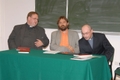 "Starsi Panowie dwaj" (ks. prof. Przemysław Kantyka i ks. dr Dariusz Chwastek) oraz prof. Sławomir Jacek Żurek
