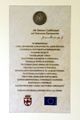 Tablica upamiętniająca wręczenie tytułu Doktora Honoris Causa KUL przedstawicielom narodów, na których opierała się Rzeczypospolita Obojga Narodów. Uroczystość odbyła się w ramach obchodów 440. rocznicy podpisania Unii Lubelskiej w dniu 1 lipca 2009 r.