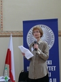 Sesję piątą poprowadziła prof. dr hab. Monika Adamczyk-Garbowska (UMCS).