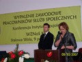 Organizatorzy konferencji: Dr Teresa Zbyrad i Dr Bogdan Więckiewicz