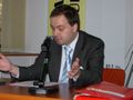 Dr Mirosław Wobalis wielokrotnie podczas tej konferencji rozkładał bezradnie ręce