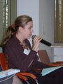 Mgr Anna Kozimor-Cyganik dyskutowała z taką swadą, że Kierownik dziekantu przysłał nam maila, że boi się o mikrofon