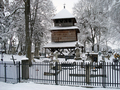 Cmentarz i dzwonnica z Teniatysk na cmentarzu w dawnej Lubyczy Kameralnej