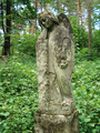 Aniołek na cmentarzu w Bruśnie Starym