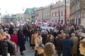 Marsz poparcia mieszkańców Lublina dla TV Trwam