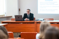 Wykład prof. Vladimera Papavy, Rektora Państwowego Uniwersytetu w Tbilisia And Russia