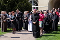 Modlitwa Regina Coeli oraz Litania do św. Jana Pawła II na dziedzińcu KUL