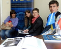 Otwarcie punktu informacyjno-edukacyjnego KUL w Żytomierzu na Ukrainie