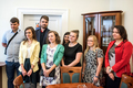 Spotkanie prorektora Krzysztofa Nareckiego ze studentami z DA BASZTA KUL w Stalowej Woli