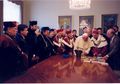 Senat KUL z wizytą u Jana Pawła II (1999)