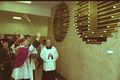 Poświęcenie tablic darczynców w Kolegium Jana Pawła II (28.05.2000)