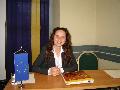 Oksana Savruk jako tłumaczka towarzyszyła gościom we wszystkich spotkaniach.