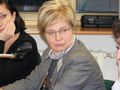 Prof. Ewa Jaskółowa z uwagą słuchała wszystkich uczestników panelu