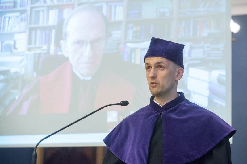 Wręczenie tytułu doktora honoris causa prof. Zimmermanowi