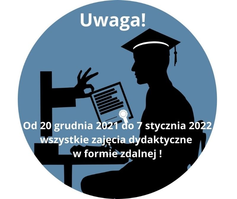 Nauka zdalna na KUL od 20 grudnia 2021 do 7 stycznia 2022