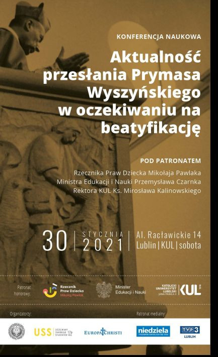 Konferencja „Aktualność przesłania Prymasa Wyszyńskiego w oczekiwaniu na beatyfikację”