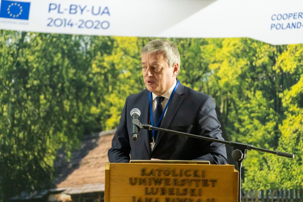 rektor prof. Igor Cependa (Narodowy Uniwersytet im. Vasyla Stefanyka w Ivano-Frankiwsku)