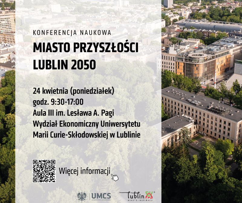 Konferencja naukowa „Miasto przyszłości. Lublin 2050”
