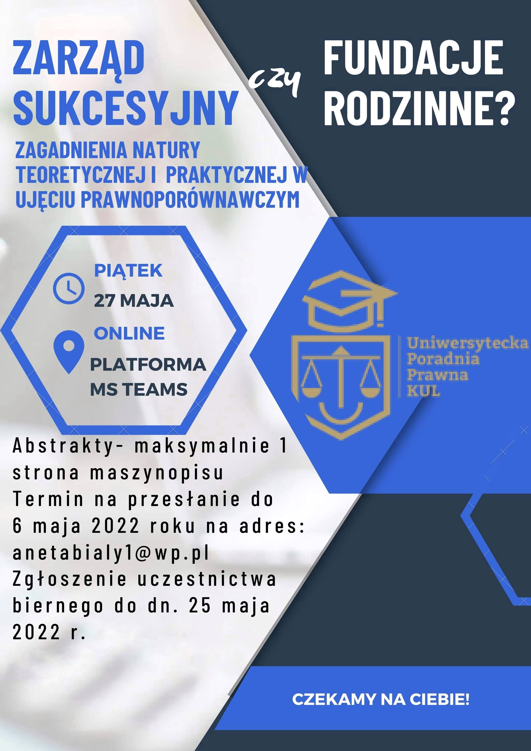 Konferencja naukowa, plakat