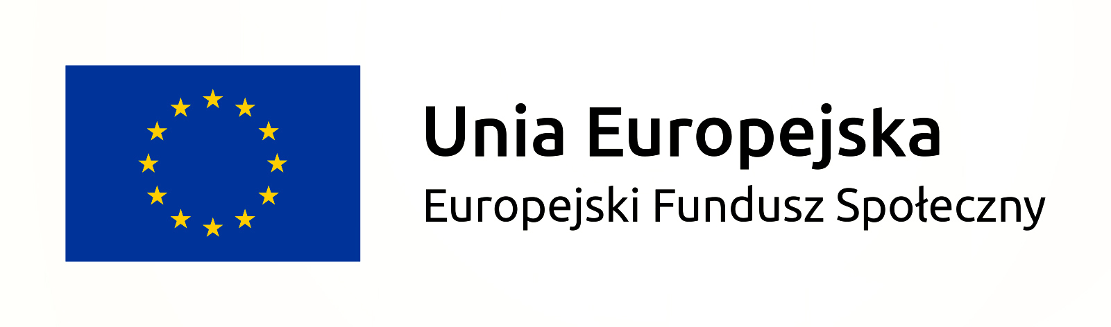 Logo UE Fundusz Społeczny