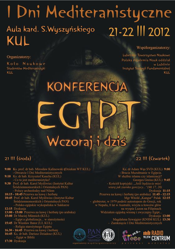 I Dni Mediteranistyczne - plakat