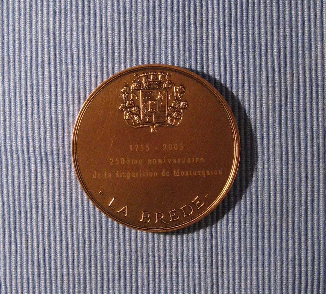 Medal merostwa La Brède