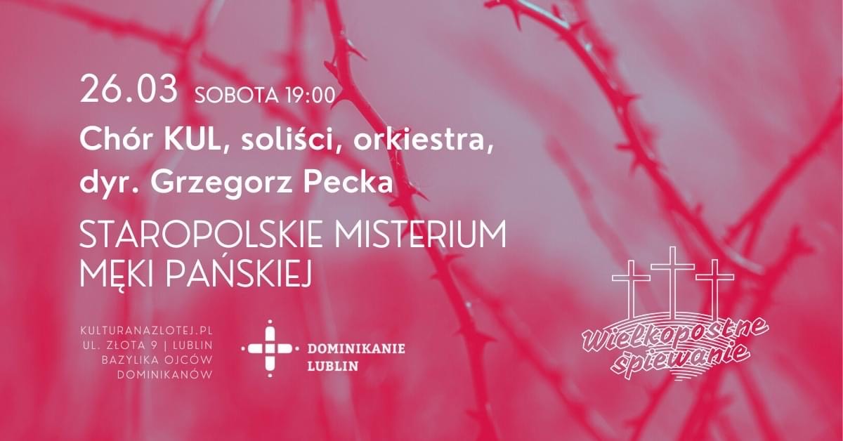 Wielkopostne śpiewanie