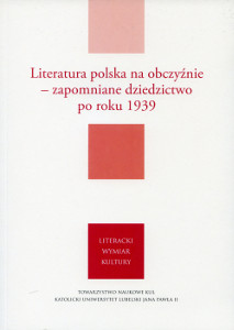 Literatura polska na obczyźnie - okładka