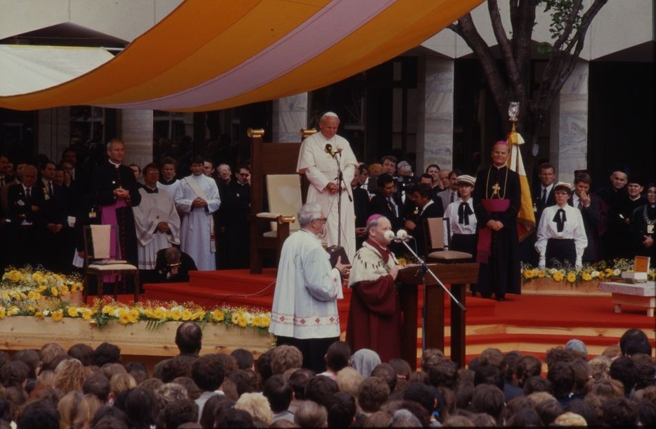 John Paul II's visit at KUL