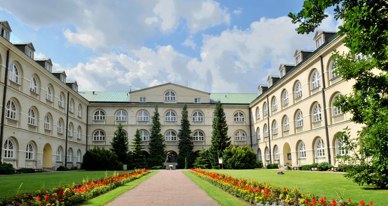 university courtyard