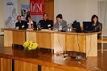 Uczestnicy dyskusji panelowej: od lewej: Ks. mgr L. Waga, Mgr L. Abignente, Ks. prof. A. Skreczko, Mgr D. Franków, Mgr K. Braun