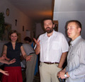 Komitet powitalny (od lewej: mgr Agnieszka Karczewska, prof. Sławomir Jacek Żurek, mgr Marek Sawa)