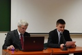 dr hab. Tomasz Panfil (prof. KUL) oraz dr Paweł Sieradzki