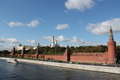 Widok na Kreml i rzekę Moskwę