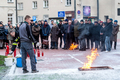 Ćwiczenia przeciwpożarowe praconików KUL