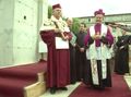 Wmurowanie kamienia węgielnego pod budowę Kolegium Jana Pawła II (30.06.1993)