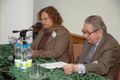 Dr Ela Bauer (Uniwersytet w Hajfie) i prof. Antony Polonsky (Uniwersytet w Brandeis) zainaugurowali pierwszą sesję